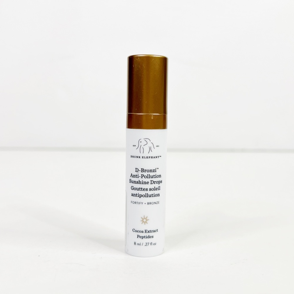 NEW Drunk Elephant D-Bronzi Anti-Pollution Sunshine Drops Mini Size